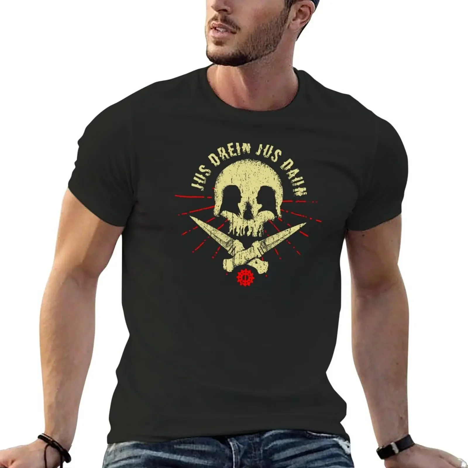 Camiseta Jus Drein Jus Daun, camiseta de manga corta con gráficos, nueva edición, camiseta de secado rápido para hombre