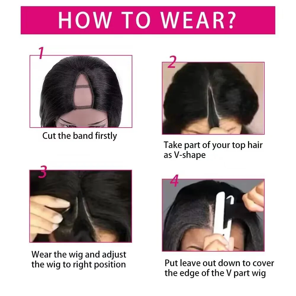 Thumbnail 3 - #2 Newest U-Part Wigs