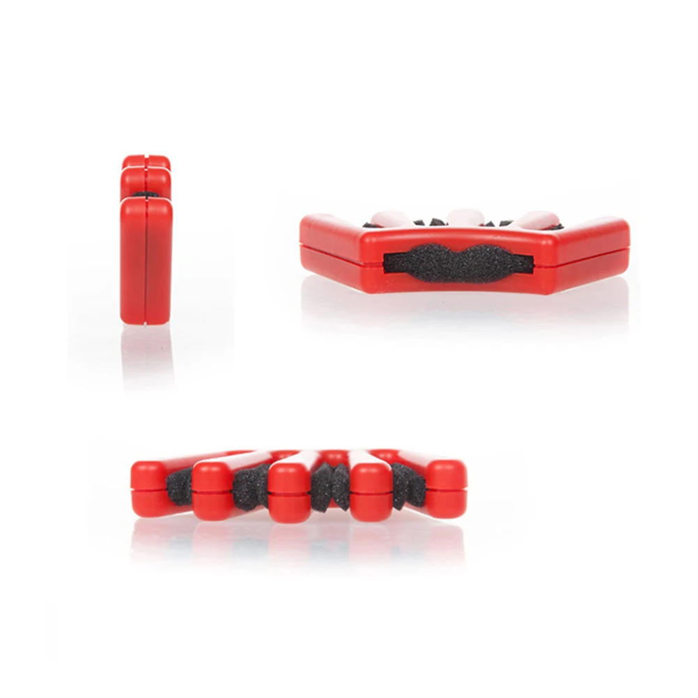 

Red Hair Braider Sponge DIY Styling Tool Eco-Friendly Durable French Braid Any Hair Type Women Girls Daily Wedding Party