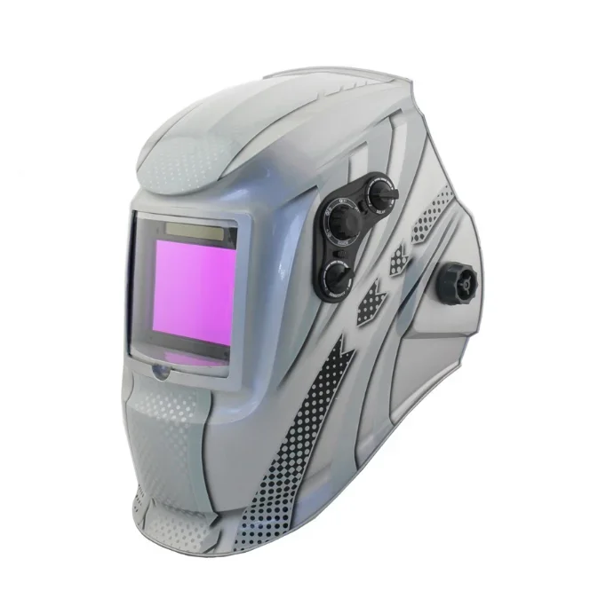 Auto darkening welding helmet