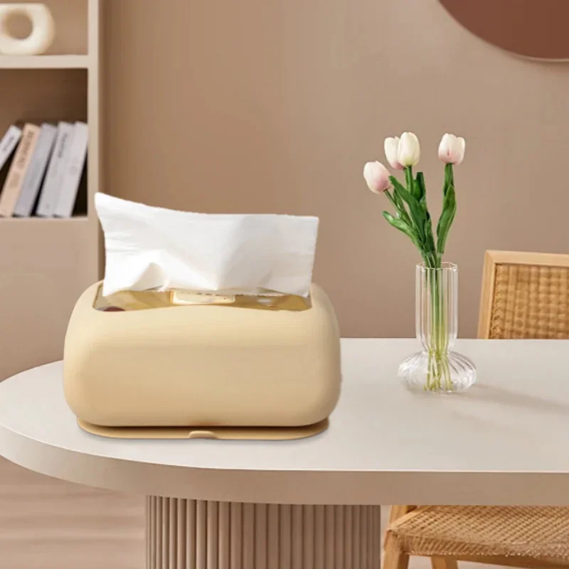 

Креативная круглая угловая коробка для салфеток, украшение журнального столика, минимализм, силикагелевая коробка для салфеток, прикроватный столик, бумажное полотенце