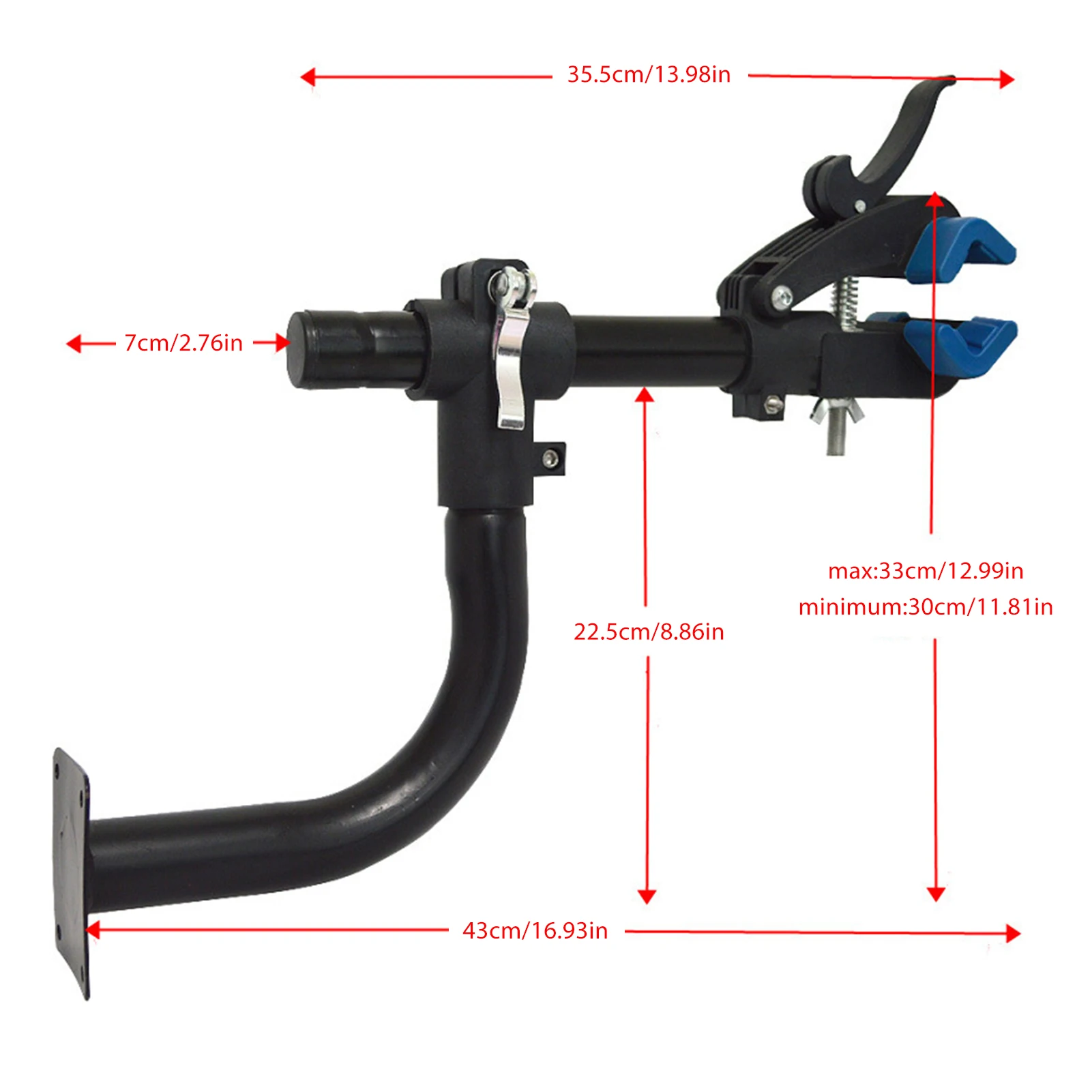 자전거 유지 보수 랙, 조정 가능한 클램프, 로드 바이크, 산악 자전거용