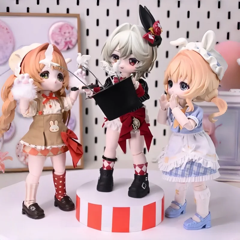 COME4FREE Official BJD Doll 6 Scale Articulated Rabbit Dream Box With Changeable Outfit Collectible Blind Box Decoration Figure