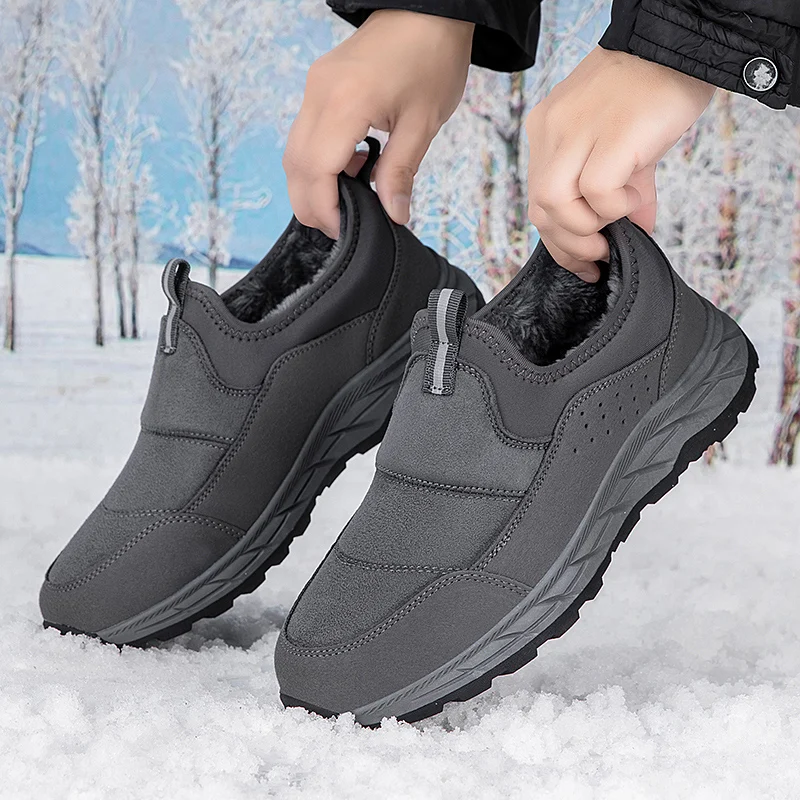 

Comfortable Walking Shoes for The Elderly Casual Sports Running Shoe Winter Cotton Lightweight Platform Fashionable Walking Shoe