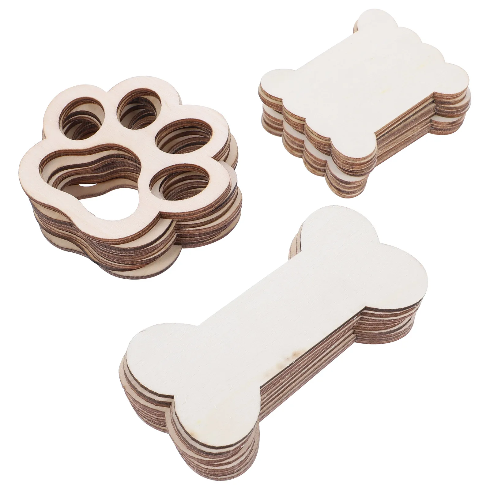 

30 Pcs Thread Winding Plates Wooden Sewing Boards Unfinished Khaki Yarn ganizer Blank DIY Embroidery Gifts Craft