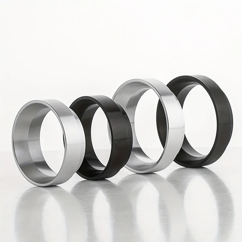 Кольцо для дозирования кофе, магнитное, 51 мм, 53 мм, 58 мм, алюминиевая воронка для дозирования эспрессо, кольцо для улавливания порошка от мух для портафильтра