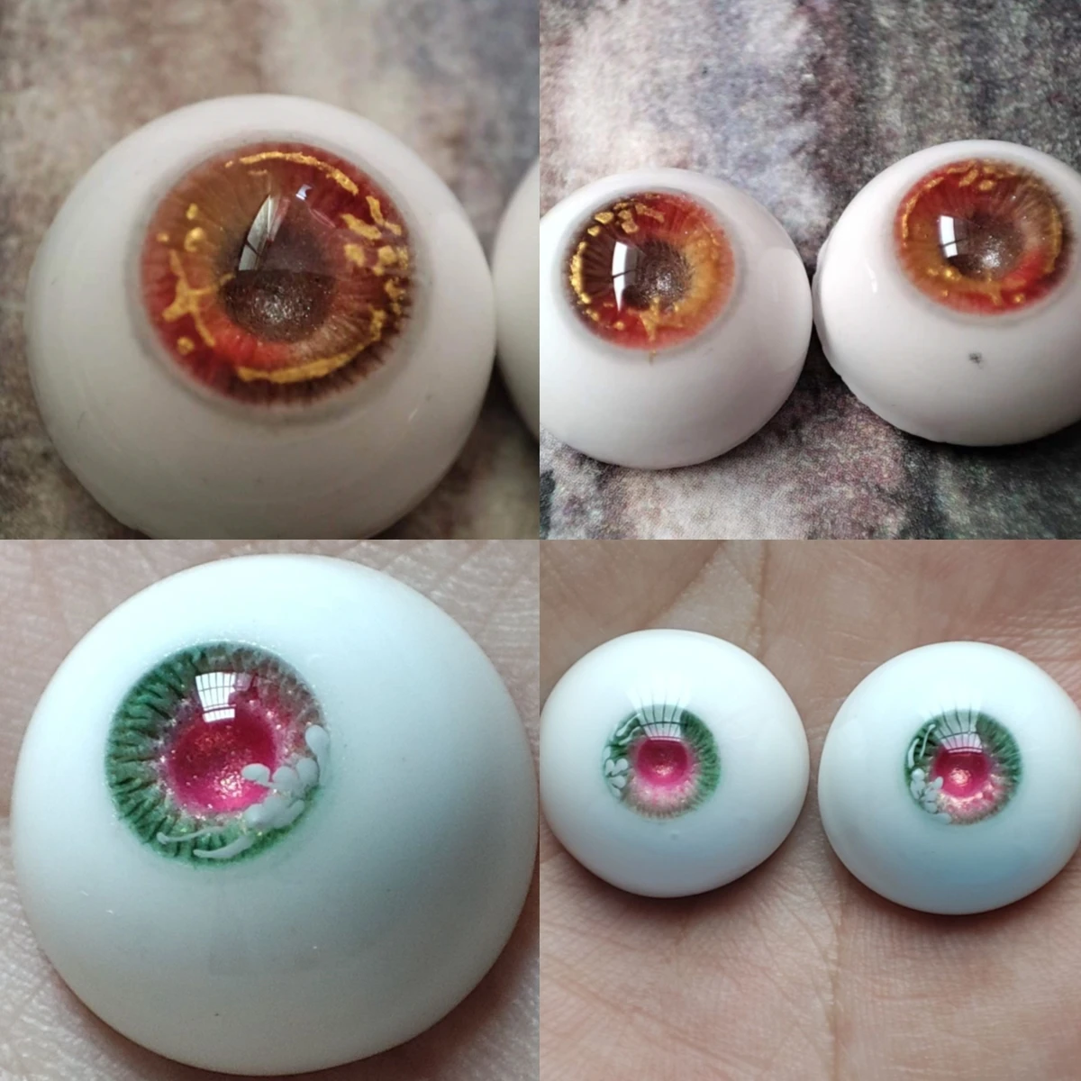 BJD Eyes doll eyes 8mm-20mm doll cute plaster Eyes for toys 1/8 1/6 1/4 1/3 SD DD doll accessories 8mm-20mm doll eyes