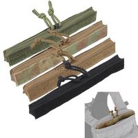 Tactical AVS Transfer Two Way Zip Pocket Hook and Loop Panel Chest Rig Pouch Military Vest Inner Pocket Accessories