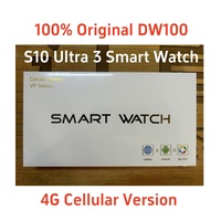 Original DW100 Smart Watch S10 Ultra 3 Smartwatch With 2.29inch Amoled Display GPS WIFI Face Unlock APP Download Sim Card Slot