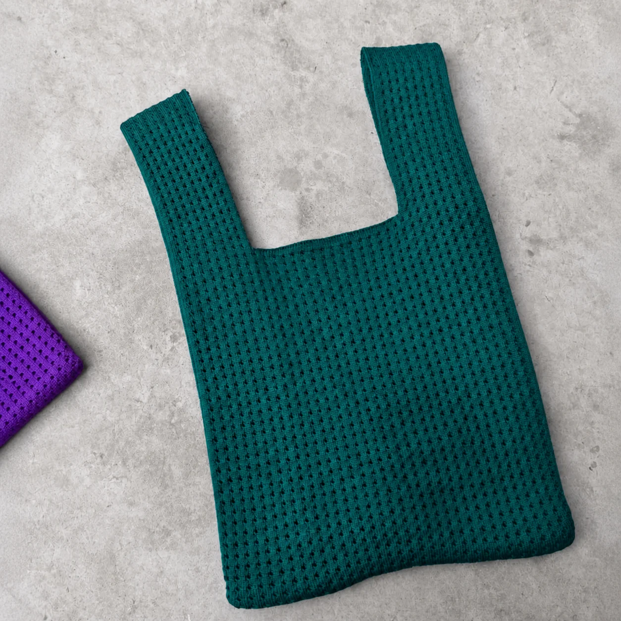 Knitted Tote Bag Multiple Colors Womens Tote Bag Hand Carry Bag Simple For Women Dates Casual Outings
