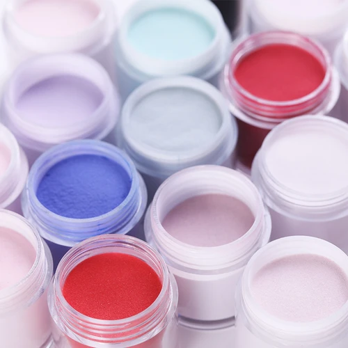 Imagen 2 del producto BORN PRETTY 10ml polvo de inmersión para uñas brillo polvo acrílico seco Natural No necesita lámpara sistema de inmersión de cura manicura artística