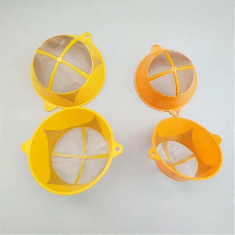 2pcs/lot Reusable Fine Paint Strainers 80 Micron Sieve Filter Cover Steel Mesh Net Plastic Funnel Painter Construction Hand Tool