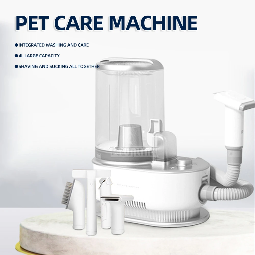 2026 HOT  5 in 1 Multi Functional Pet Hair Dryer for Dogs and Cats Grooming Tool for Electric Push Scissors Shaving Hair