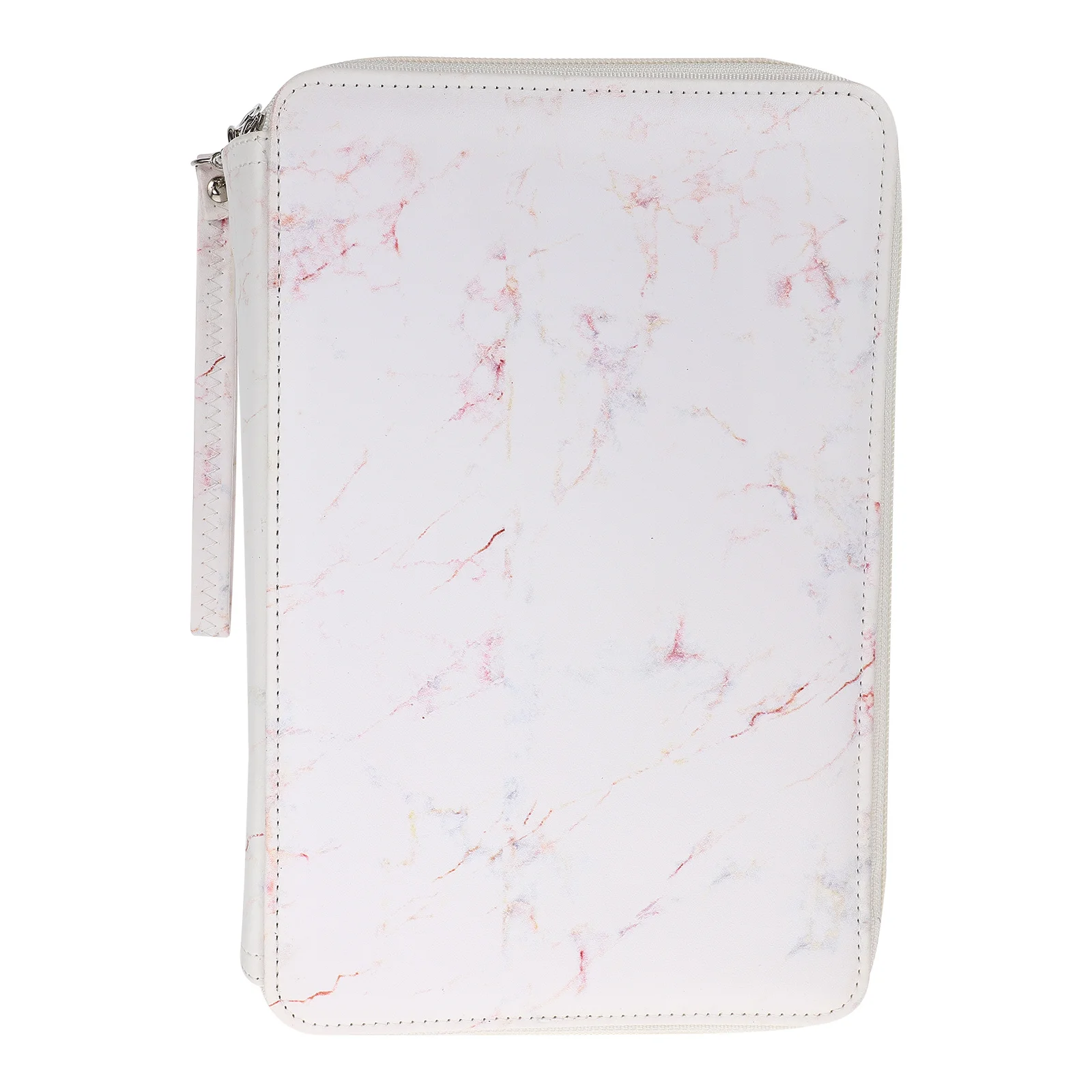 

Large Capacity Pencil Bag Creative Design Stationery Organizer For Art Students Pen Storage Pouch Elastic Holder Drawing Pencils