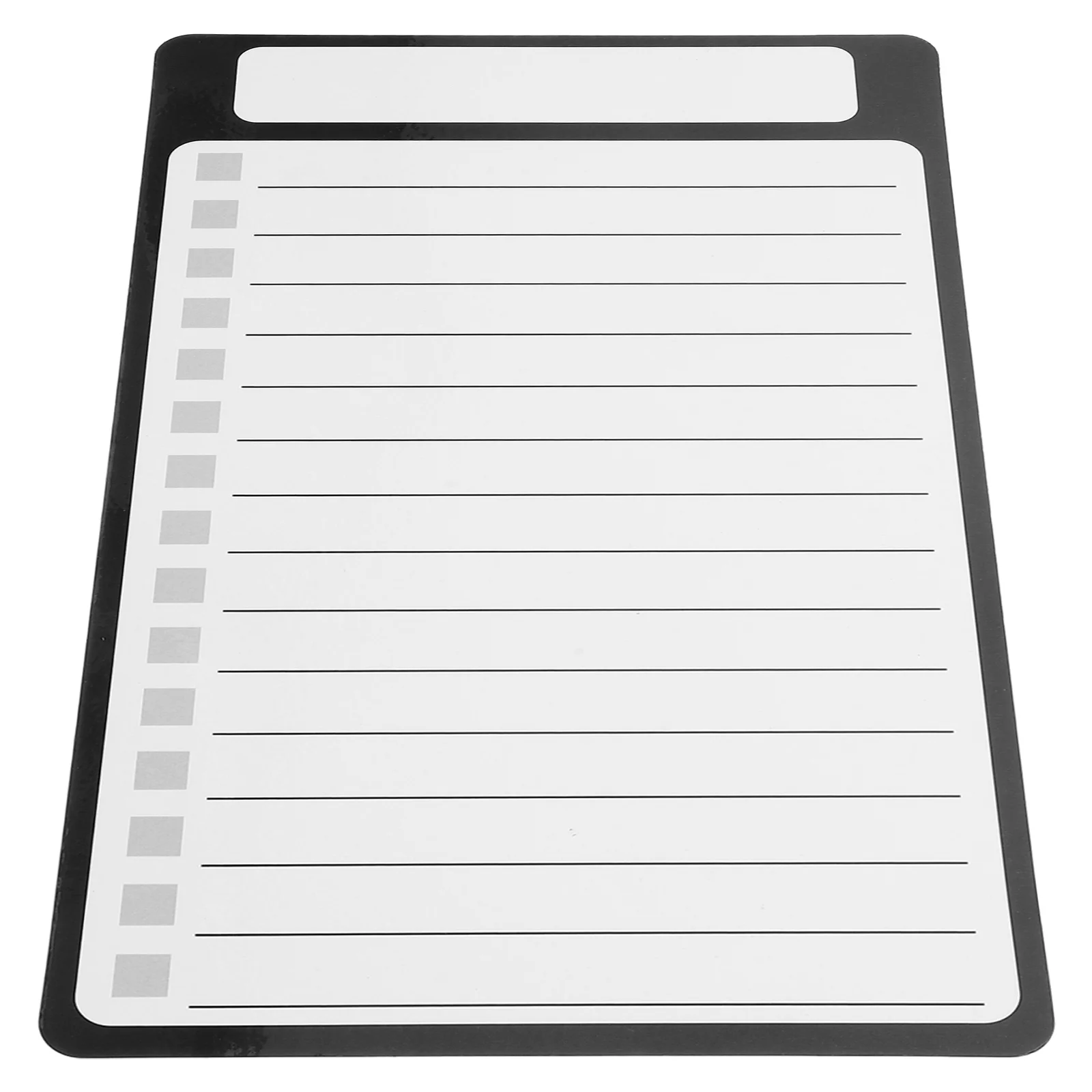 Magnetic Notepad for Refrigerator Door Strong Magnet Back Memo Pad for Kitchen Office Home Use Weekly Shopping List Organizer