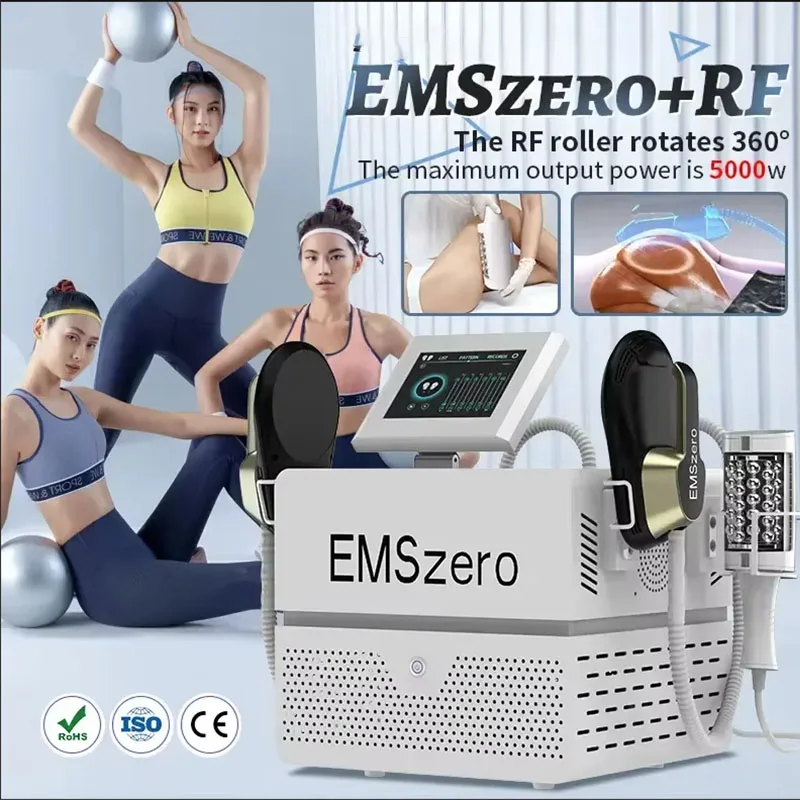 

Emszero Neo Nova Hiemt RF EMS Body Sculpt Machine Shaping Weight Loss Electromagnetic With Inner Ball Roller