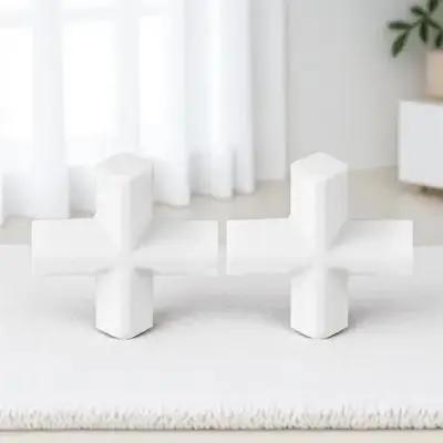 

2 шт. магнитных мешалок из PTFE в форме креста, устойчивых к радиации и атмосферным воздействиям, с низкой проницаемостью, для лабораторных смесителей