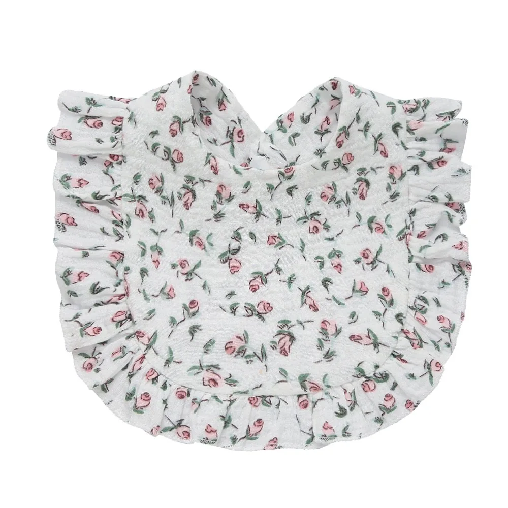 Useful Cotton Newborn Bibs Colorful Soft Material Baby Feeding Bib Absorbent Drool Bandana 0-24 Months