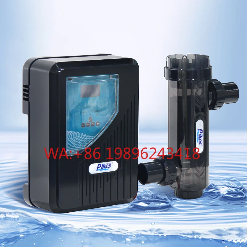 

Disinfect System Intelligent Automatic Swimming Pool Salt Chlorine Generator Cell Salt Chlorinator Pool Accessories