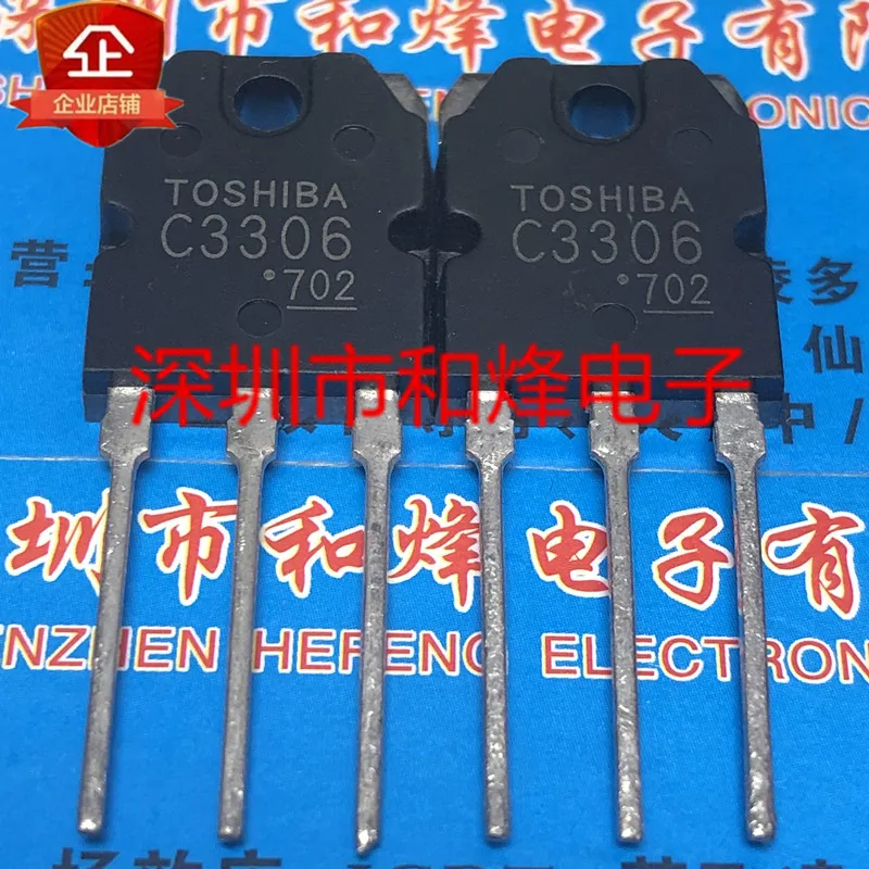 Free shipping   C3306 2SC3306  TO-3P 400V 10A      10PCS