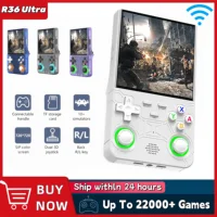 Reproductor de juegos WIFI Ultra portátil R36, pantalla IPS de 4 pulgadas, reproductor de vídeo Retro de código abierto, memoria de 64G/128G de hasta más de 20000 juegos