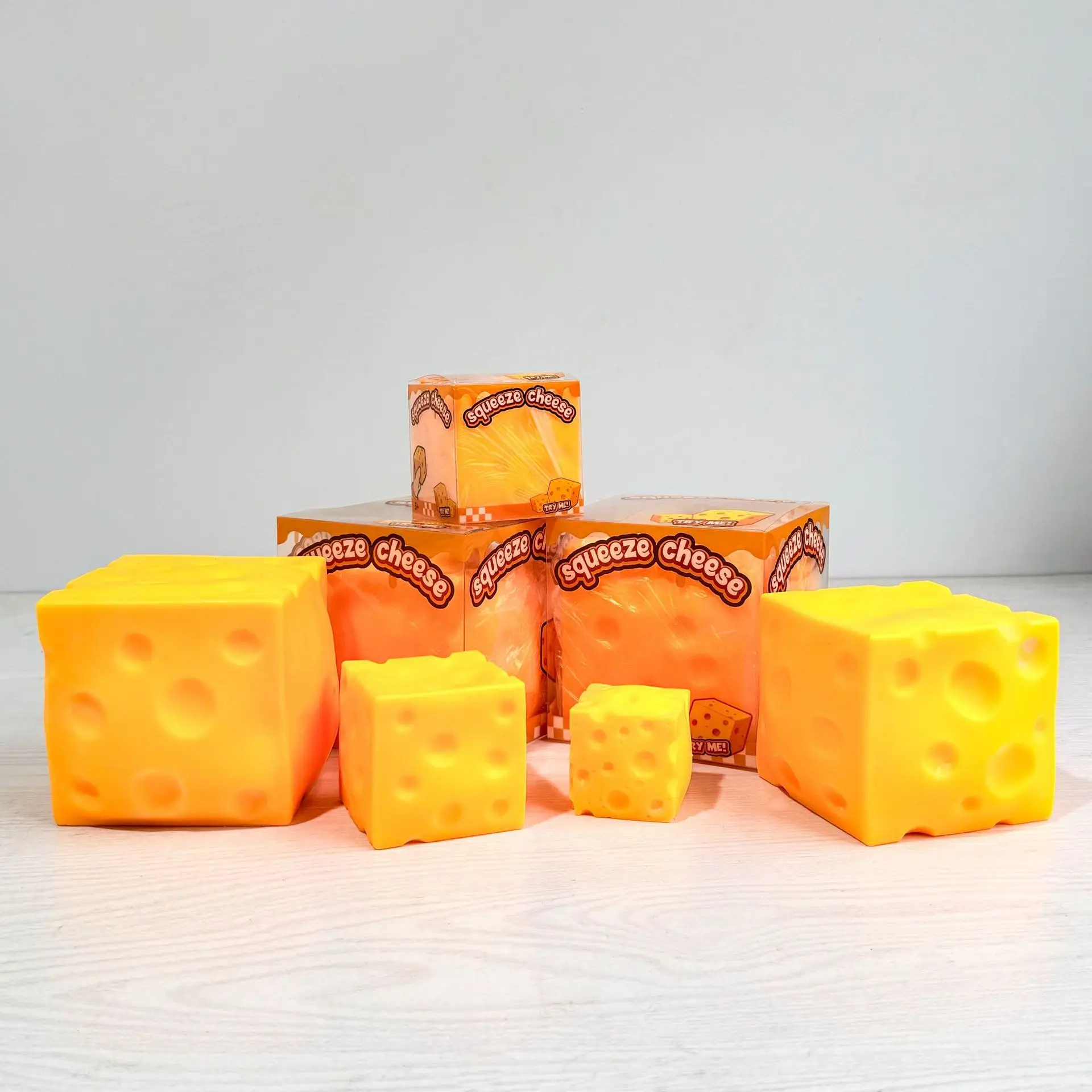 Multi Shape Fruit Vegetable Cheese Bun Soft Slow Rebound Squishy Stress Relief Squeeze Fidget Toys Anxiety Reducing Prop
