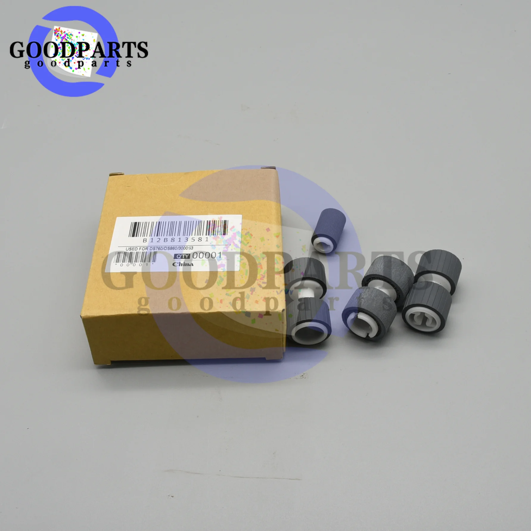 5X B12B813581 Roller Assembly Kit support for EPSON Worksupport force DS-760 DS-860 / DS760 DS860
