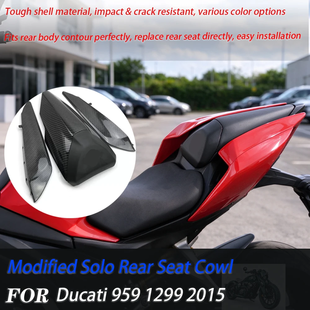 For Ducati 959 1299 2015-2020 Solo Rear Seat Cowl