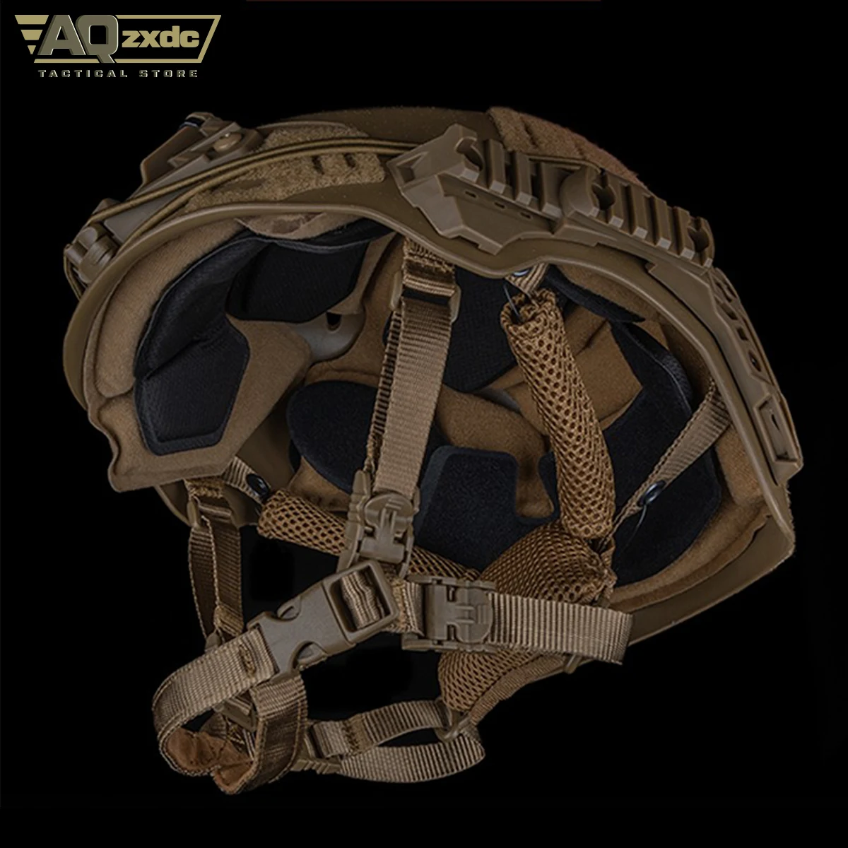 Tactical Helmet Suspension System for Team Wendy M-LOK MICH Airsoft Hunting FAST Helmet 3.0 Chin Hanging Strap Spongy Liner Pad