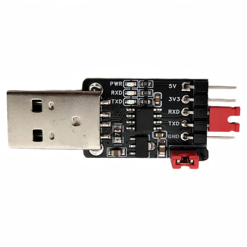 1pc USB-to-TTL Module CH340N Chip Board with Independent 3.3V Regulated Power Supply Hardware Convertor with TXD/RXD/GND Pins