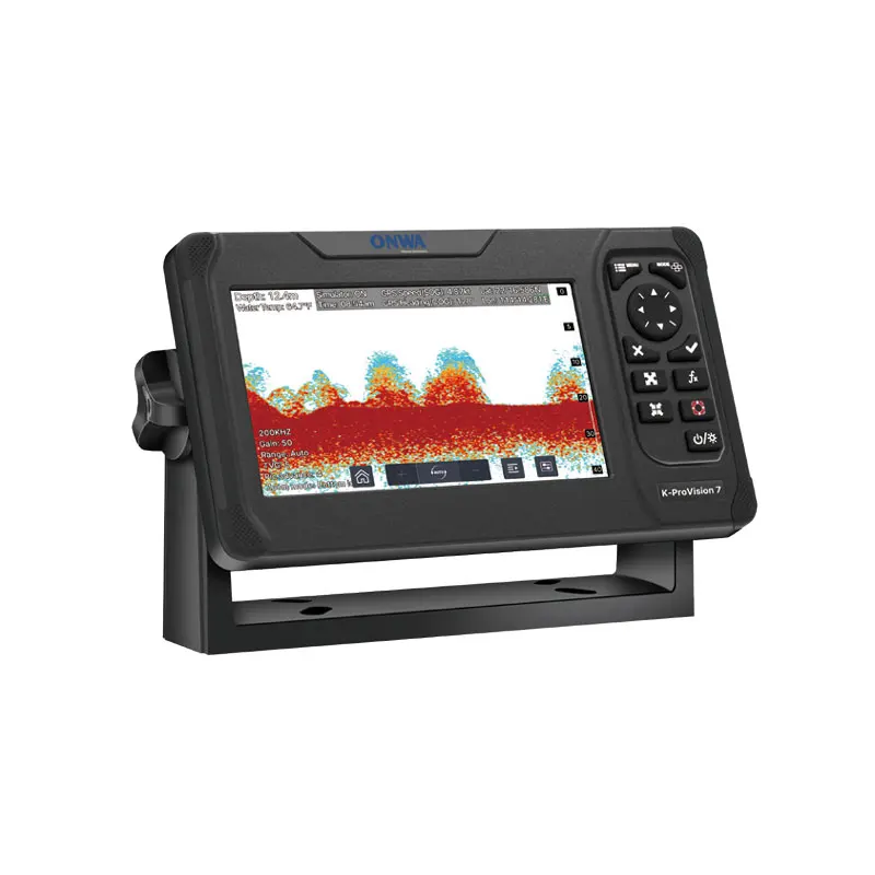 ONWA 9 Inch K-ProVision 9C Fishing Vessel Traditional Keypad TMS20 Transducer Marine Fishfinder China