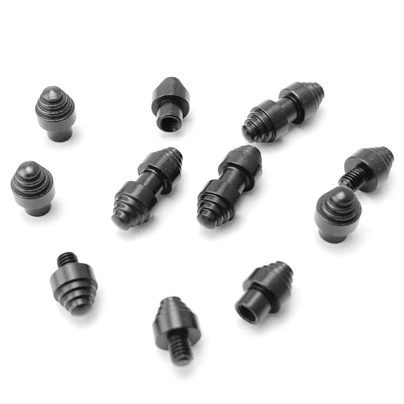 5 Colors CNC Stainless Stee Material Fold Knife M3 Thread Thumb Push Screws Rivet Stud Opening Closing Nail Fits for 4.5MM Hole