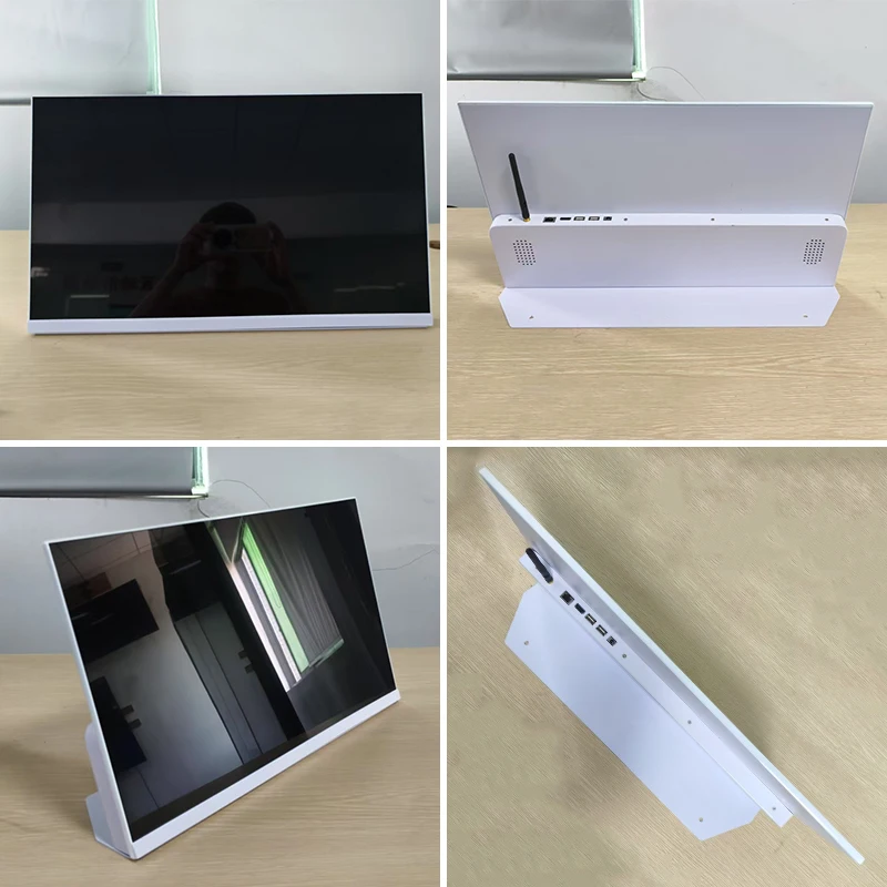 custom.Countertop Digital Signage Digital Menu Advertising Screen Milk Tea Shop 21.5inch 23.8inch 27inch