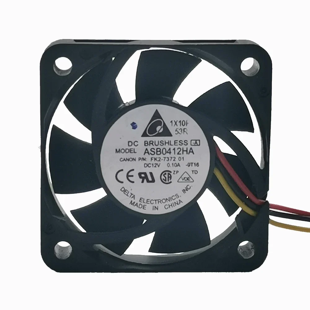 

Original delta brand new ASB0412HA DC12V 0.10a 4cm 4010 3-wire 40*40*10MM silent cooling fan