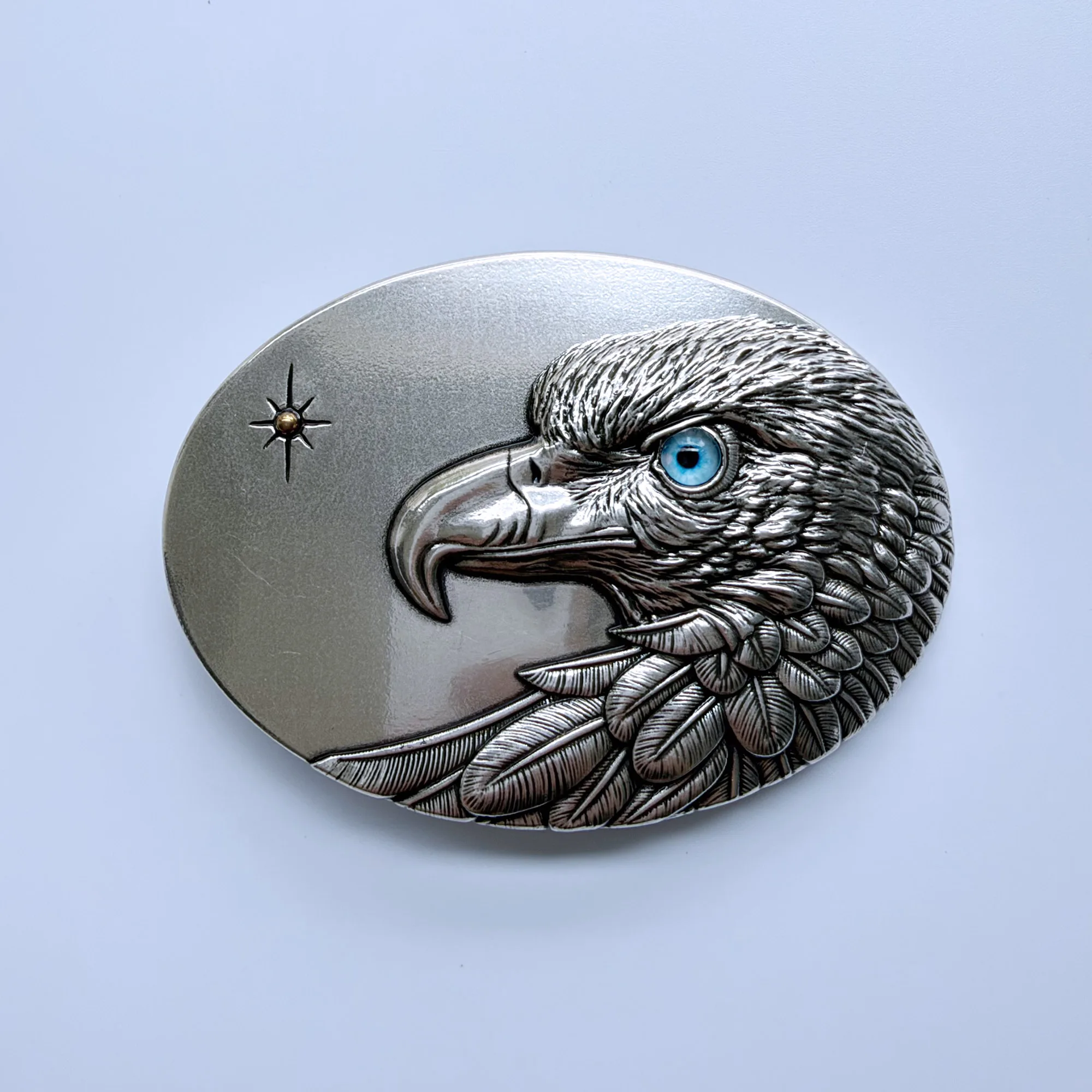 vintage-silver-plated-oval-sun-eagle-western-boho-cowboy-cowgirl-belt-buckle-with-blue-eye