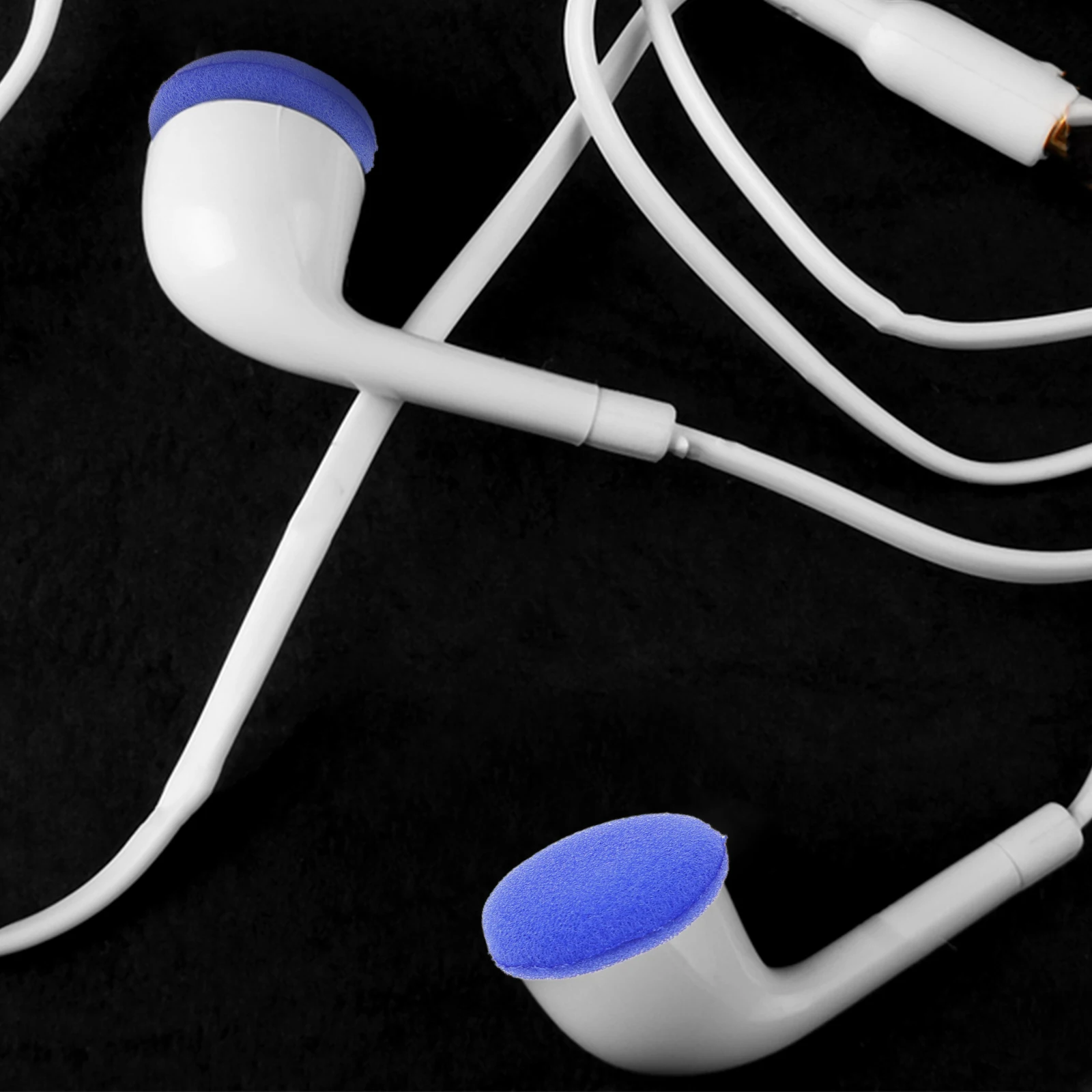 

50 Pcs Earmuffs Earbuds Type Headphone Sponge Cover Cleaning Kit Pad Replacement