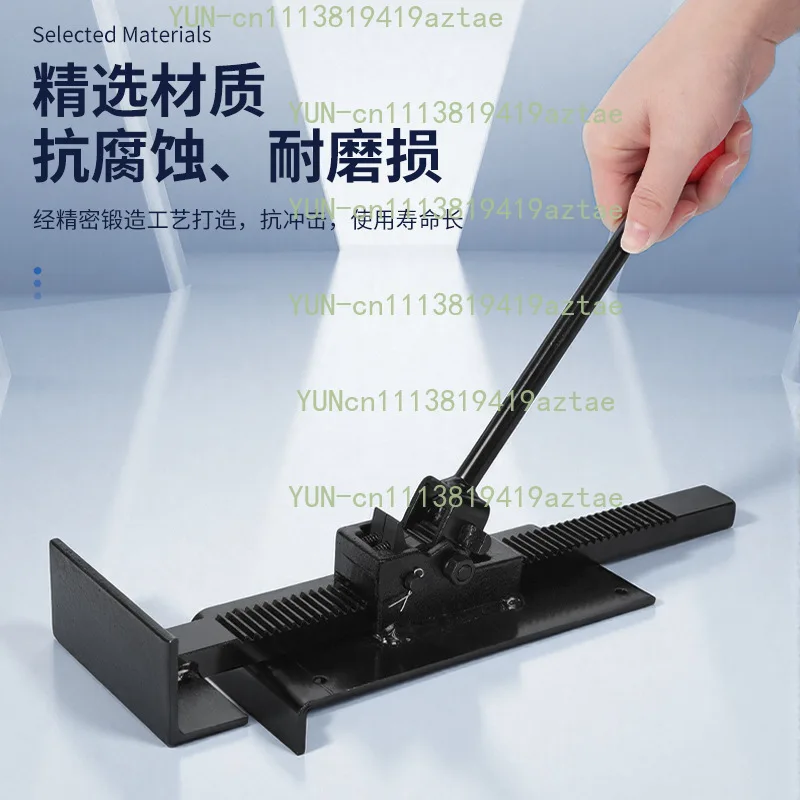 Wood floor installation tools Floor paving Solid wood composite strengthening tools Back hook Steel hook