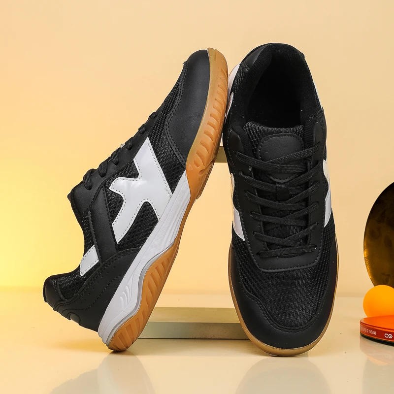 Men Table Tennis Shoes Training Non-Slip Volleyball Light Weight Wear-Resistant Ping Pong Couples Fitness Top Quality Sneakers