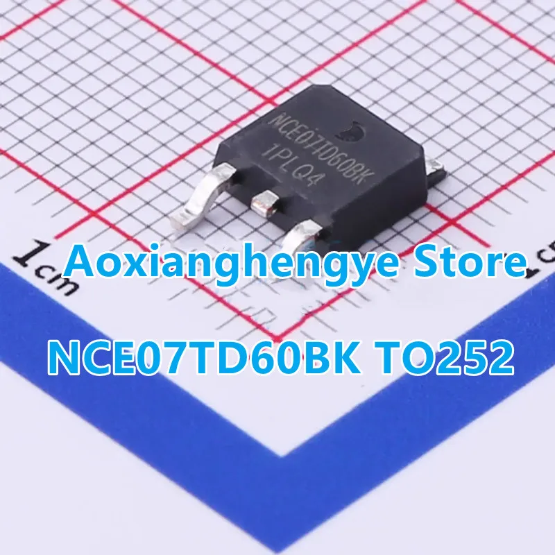 10PCS NCE07TD60BK TO252 600V, 7A, Trench FS II Fast IGBT N-channel New original