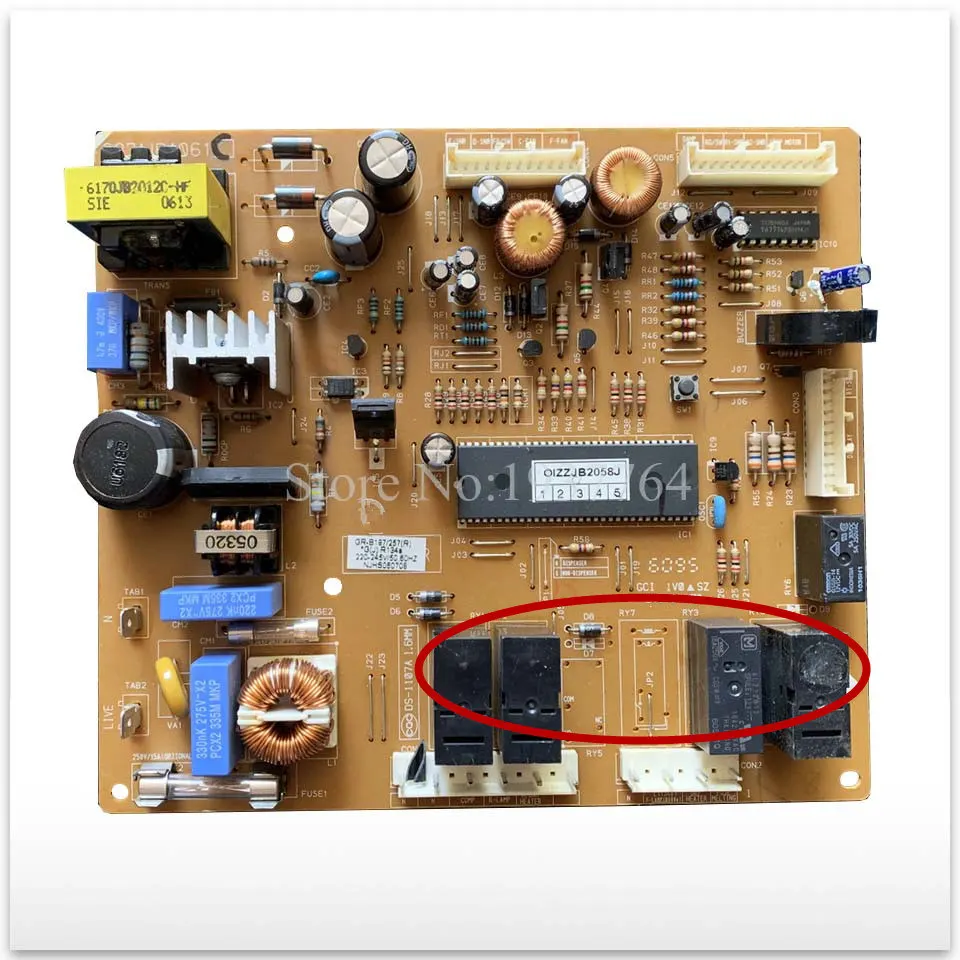 

Подходит для компьютерной платы холодильника GR-B197/257 DS-1107A 6871JR1061C 6871JR1061 деталь