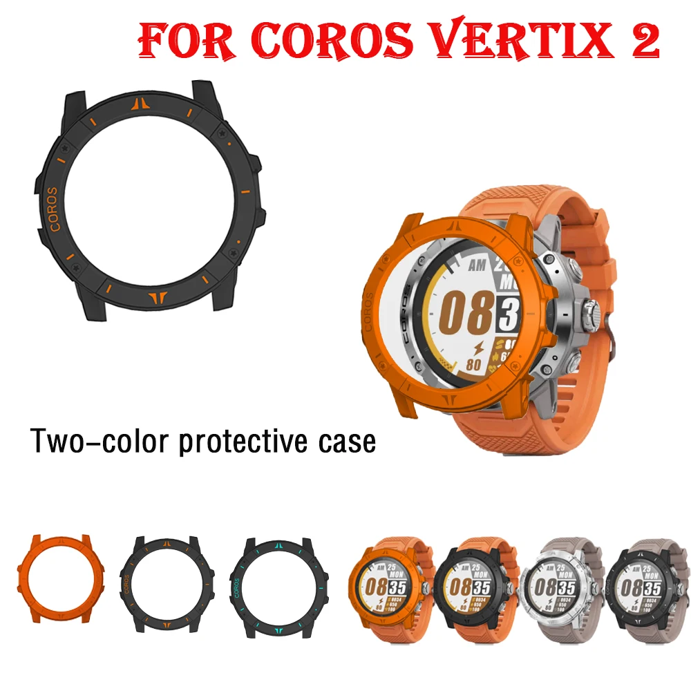 

For COROS Vertix 2 Protective Case Hollow Anti-fall Anti-scratch Protection Cover Replacement Watch Shell Accessories SmartWatch