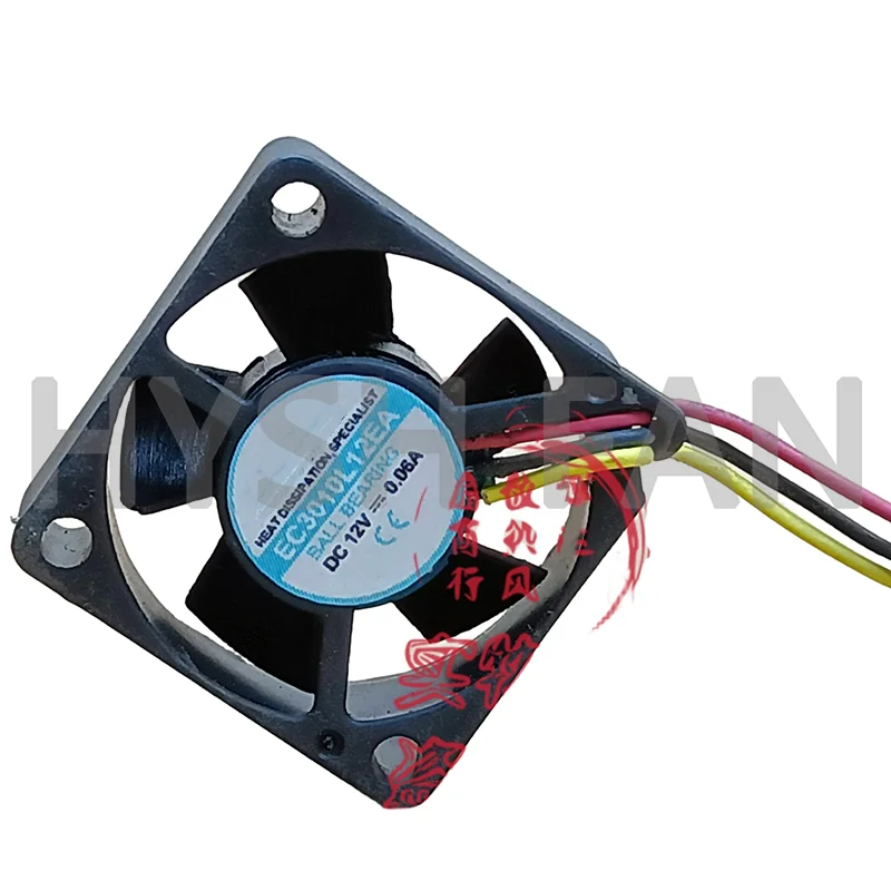 

EC3010L12EA 12V 0.06A 3010 Super Quiet Cooling Fan