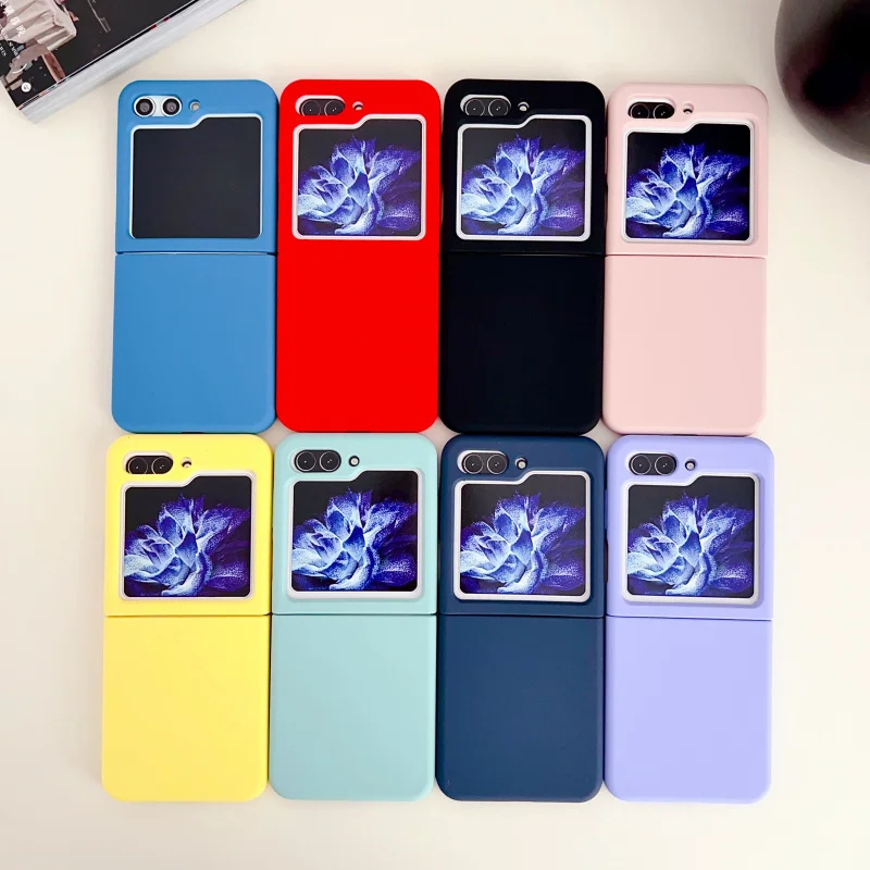 

Applicable to Samsungflip7Phone case folding coverzflip5New foldable screen ultra-thin full-cover silicone hard case crossbody p