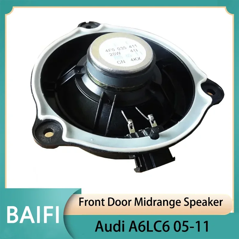 Baifi Brand New Front Door Midrange Speaker 4F0035411 For Audi A6LC6 05-11