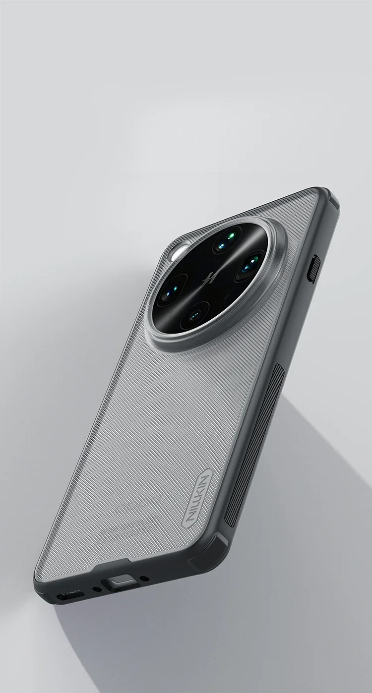 Nillkin para oppo encontrar x8 ultra 5g caso super fosco escudo pro claro preto ultra fino macio pc + tpu capa traseira à prova de choque