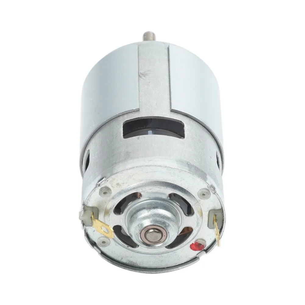 Silver High Torque Motor High Performance Dc Motor Robust Torque Generation Factor Design For DIY Tools Silver