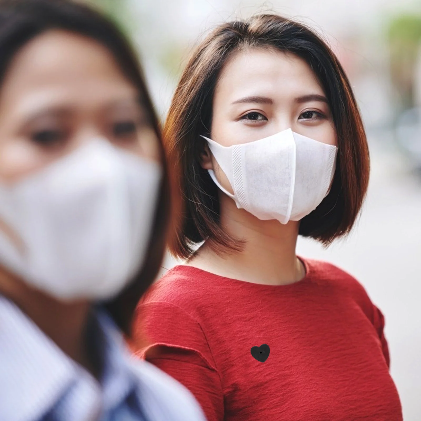 

100Pcs Heart Shape Rubber Brooch Clutch Pin Back Durable Badge Backs Tie Tacks Lapel Pins DIY Crafts Jewelry Making