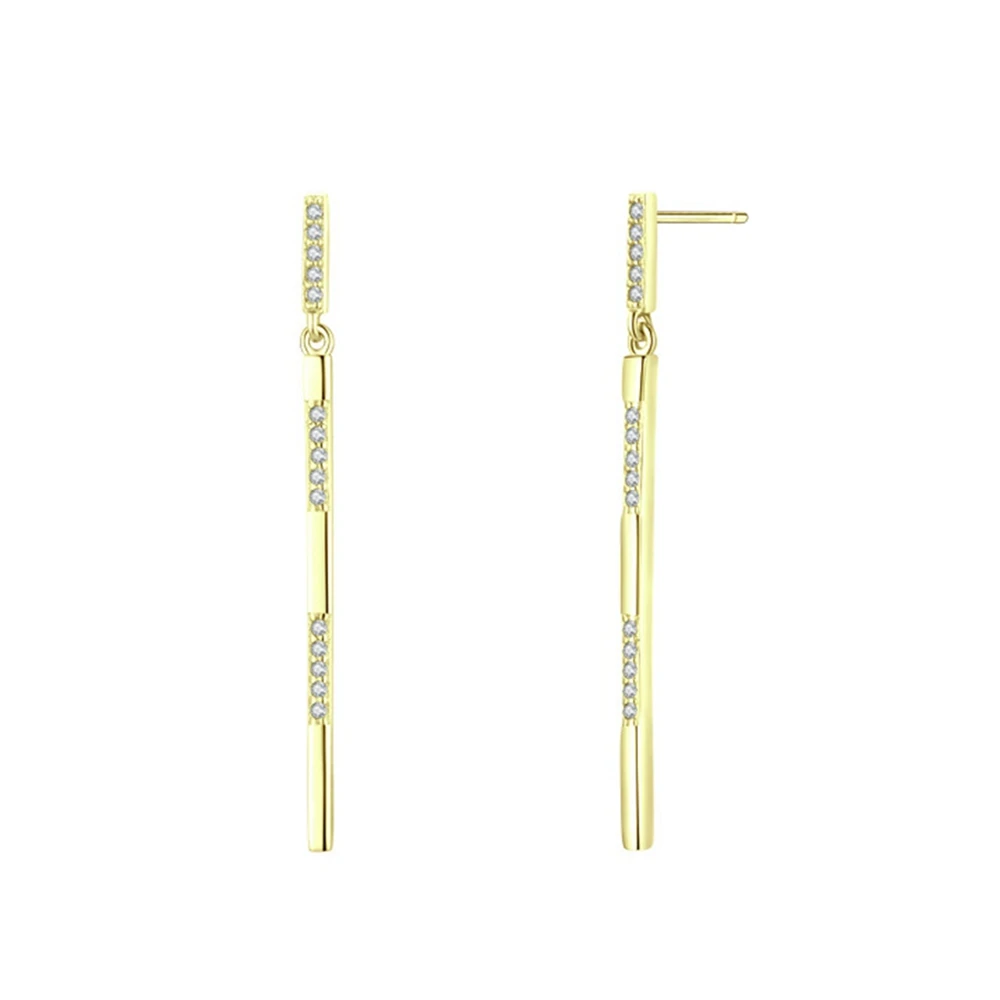 PuBang Fine Jewelry Solid 925 Sterling Silver High Carbon Diamond Elegant Stud Earrings for Women Anniversary Gift Drop Shipping