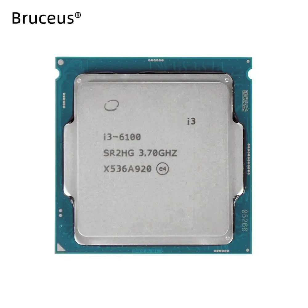 

Б/у процессор Core i3 6100 3,7 ГГц 3 Мб кэш-памяти двухъядерный 51 Вт Процессор SR2HG LGA 1151