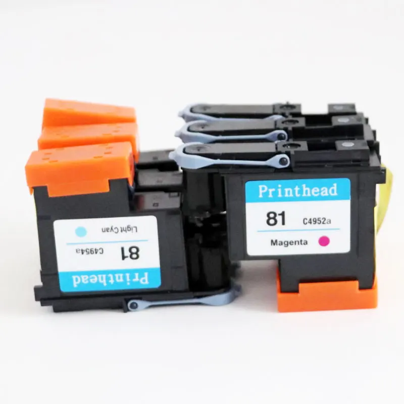 رأس الطباعة 81 مناسب لطابعات التنسيقات الكبيرة HP Designjet 5000/5000PC/5500/5500PS ويمكن أن تحل محل رؤوس الطباعة